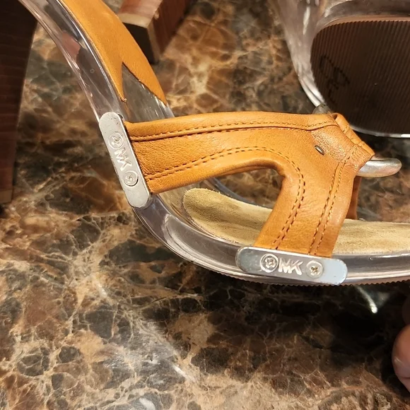 Michael Kors Lucite Slide Heels - Picture 7 of 7
